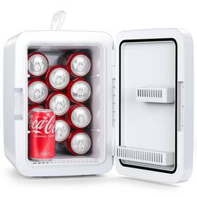 Ly2010 Electactic Compact Mini Fridge 15 Can Portable Dorm Office And Car White