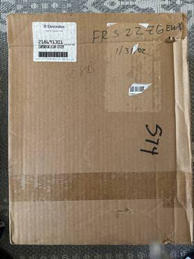 218691301 Electrolux Genuine Oem Refrigerator Electric Evaporator System