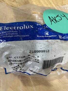 218909912 Electrolux Capacitor Oem