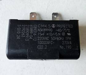218909913 Electrolux Refrigerator Compressor Capacitor Part #218909913 Free Shipping