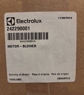 242290001 Electrolux Frigidaire Refrigerator Evaporator Fan Motor Blower Oem New