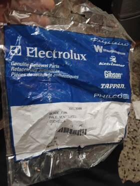 316035400 Electrolux Genuine Renewal Parts Fan Blade Frigidaire Gibson Tappan