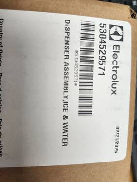 5304529571 Electrolux Dispenser Assembly