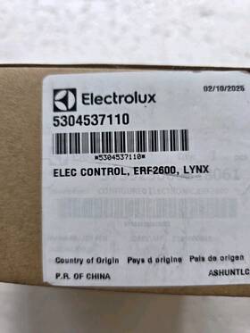 Electrolux 5304537110 Brad New Control