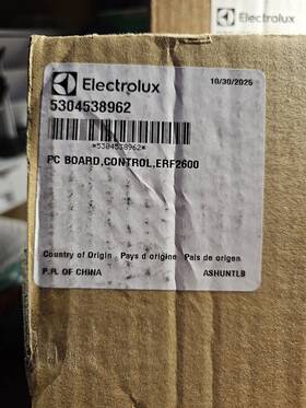 5304538962 Electrolux Refrigerator Control Board