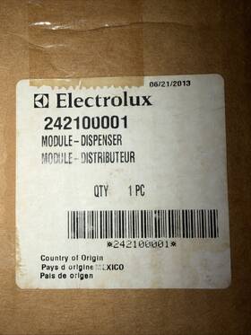 Genuine-3513417 Electrolux 30206001-a Oem For Refrigerator Dispenser Module Part # Model A13