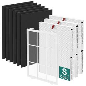 C545 Elnuliros 3 Pack Replacement Filter S Compatible With Winix Air Purifi-er Pa