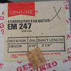 Em-247 Gemline Evaporator Fan Motor