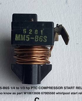 513514083-esp Embraco New Mm5-b6s Relay For Refrigeration Compressors 513514083