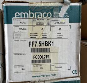 Ff7.5hbk1 Embraco Hbk1 Refrigerator Compressor Relay Included