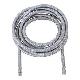 Endurance Pro 816325016028 10 Foot Universal Ice Maker Flexible Braided Stainless Steel Water