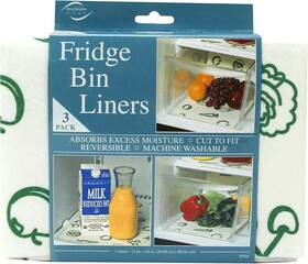 Envision Home 445020277200 Refrigerator Liners Shelf Liner Absorbent Fridge 12 Inch