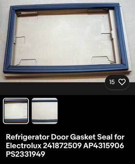 Er241872509 Erp Refrigerator Door Gasket Seal For Electrolux 241872509 Ap4315906 Ps2331949