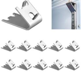 Fcfeue 777757480806 10 Piece Set Of Refrigerator Refrigerated Shelf Clip Brackets. B