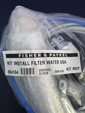 864164 Fisher & Paykel And Kit Install Filter Water Usa