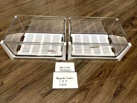 Rf203qduvx1 Fisher & Paykel Fresh Food Drawers L And R For Refrigerator C803 Rf203qduvx1 Fisher & Paykel Fresh Food Drawers L And R For Refrigerator C803
