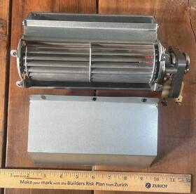 C36r05-200900 Forno Electric Range Cooling Fan And Cover #c36r05-200900 For Model Ffsgs6187-30