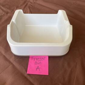 2153905 Frigidaire Side-by-side Refrigerator White Door Freezer Replace Bin #2153905 A