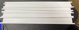 216951601 Frigidaire Lot Of 5x Kenmore Freezer Door Shelf Trim Pieces No