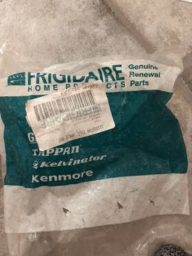 218215225 Frigidaire Refrigerator Door Hinge Left Side - Part No