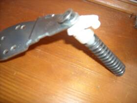 218215241 Frigidaire Refrigerator Top Door Hinge 6 Holes One Prong Please Read Inside
