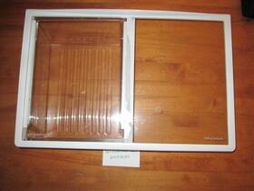 240358926 Frigidaire Used Refrigerator Glass Shelf/meat Drawer Cover 75.00 Free Shipping