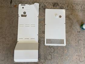241719711 Frigidaire 240435912 Refrigerator Covers Air-duct Coil Set Of 2 241719711 Frigidaire 240435912 Refrigerator Covers Air-duct Coil Set Of 2