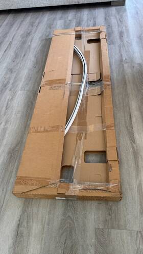 241786002 Frigidaire Refrigerator Freezer Door Gasket White