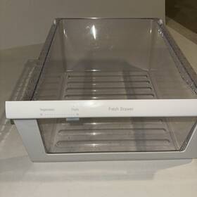 241801802 Frigidaire Used Part No. Refrigerator Crisper Drawer