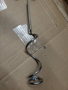 241829401 Frigidaire Refrigerator Ice Bucket Auger Oem Open Box 241829401 Frigidaire Refrigerator Ice Bucket Auger Oem Open Box