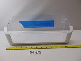242079801 Frigidaire Refrigerator Smaller Fridge Door Bin Used