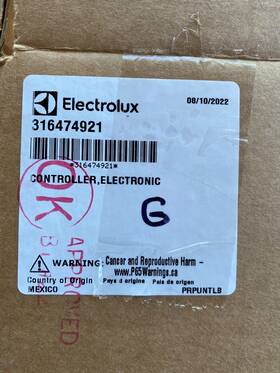 316474921 Frigidaire Genuine Oem Replacement Part