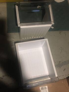 400184-3 Frigidaire One Refrigerator Bin Fresh Produce Vegetable Crisper Drawer 400184