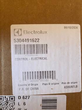 5304491622 Frigidaire - Genuine Electrolux / Microwave Control Board