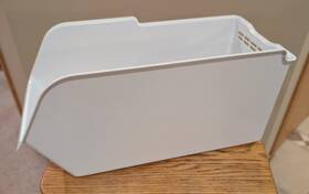 5304520535 Frigidaire Fridge Ice Bucket Container Bin White Free Shipping