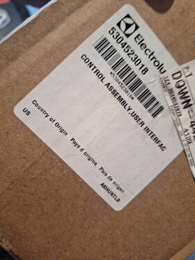 5304523018 Frigidaire Genuine Refrigerator User Interface Part#5304523018