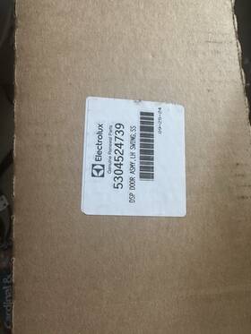 5304524739 Frigidaire Frigidaire/electrolux Lh Swing Stainless Steel Door Only New In Box