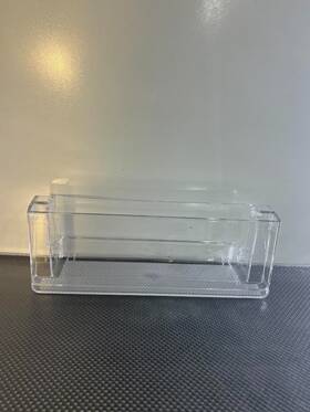 5304526896 Frigidaire Refrigerator Dairy Bin And Cover Oem See Images