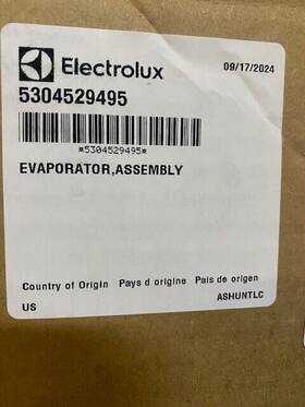 5304529495 Frigidaire Genuine Oem Electrolux Evaporator Assembly New 5304529495 Frigidaire Genuine Oem Electrolux Evaporator Assembly New