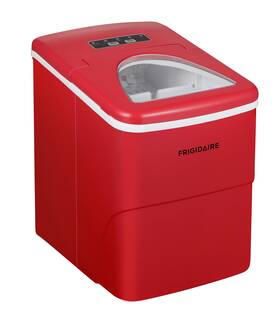 Efic108-red Frigidaire Efic108 Counter Top Portable 26 Lb Per Day Compact Ice Maker Machine