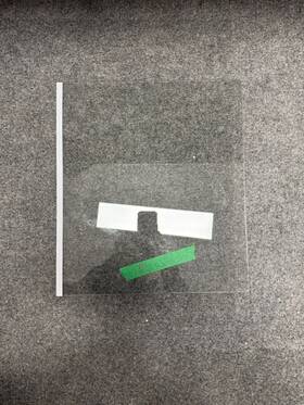 Efrf7010 Frigidaire Oem Fridge/freezer Medium Glass Shelf For
