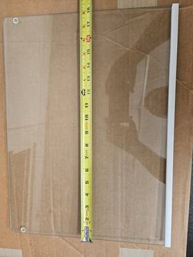 Frc445gm Frigidaire Compact Refrigerator Glass Shelf Shelves