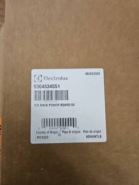 Frss2623asj Frigidaire Refrigerator Main Control Assembly 5304534551 Oem Frss2623asj Frigidaire Refrigerator Main Control Assembly 5304534551 Oem