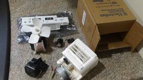 Glhs67ehq1 Frigidaire Evaporator Fan Motor Damper Assembly Control Board Relay