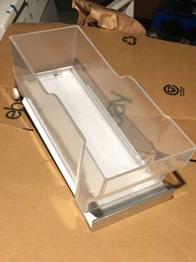 W10447496 Frigidaire Oem Genuine Whirlpool Kenmore Refrigerator Triple Crisper System Drawer