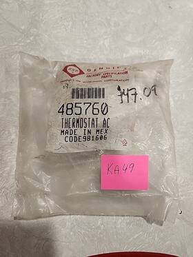 485760 Fsp Thermostat