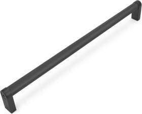 Furinno 744110028850 6 Pack 10 Inch Matte Black Kitchen Cabinet Handles Knurled Pulls D