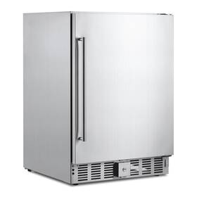 Garvee 198290831746 Beverage Refrigerator Silver 22 Inch D X 15 W 33 H 3.2 Cubic Feet