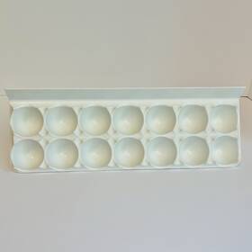 0616576 Ge Vintage Oem Refrigerator Egg Tray Holder White Scm-1