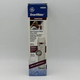 Ge 084691806776 Gxstqr Smartwater Dual Purpose Refrigerator Ice-maker Water Filter Refill New
